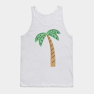 Kids palm tree drawing Tank Top